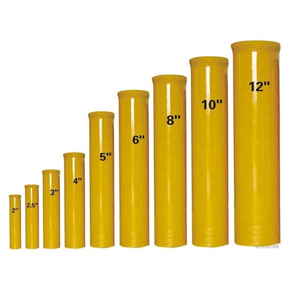 PREMIUM Fiberglass Mortar Tubes (2.5" - 6")