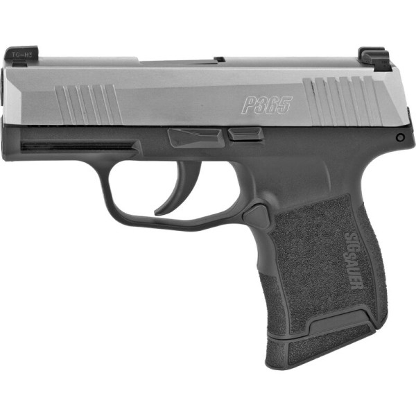 SIG Sauer P365 9mm Luger Semi Auto Pistol 3.1" Barrel 10 Rounds Night Sites Poly...