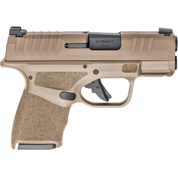 Springfield Armory HELLCAT 9mm Semi Auto Pistol 3" Barrel 13 +1 Rounds Desert FD...